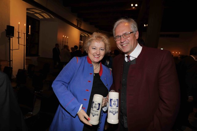 Kaiserbock 2018 im Rittersaal der Nürnberger Kaiserburg. | Foto: Udo Dreier