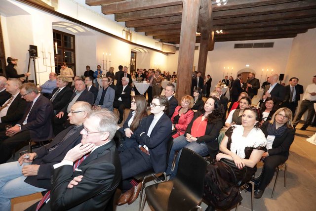 Kaiserbock 2018 im Rittersaal der Nürnberger Kaiserburg. | Foto: Udo Dreier