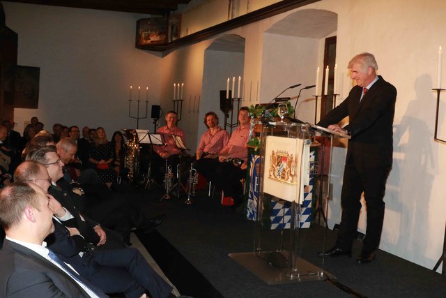 Kaiserbock 2018 im Rittersaal der Nürnberger Kaiserburg. | Foto: Udo Dreier