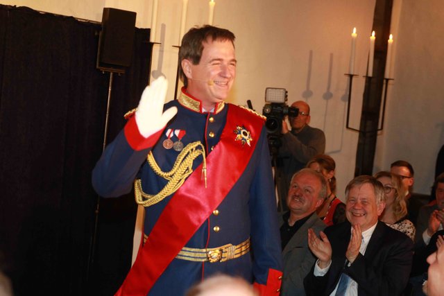 Kaiserbock 2018 im Rittersaal der Nürnberger Kaiserburg. | Foto: Udo Dreier