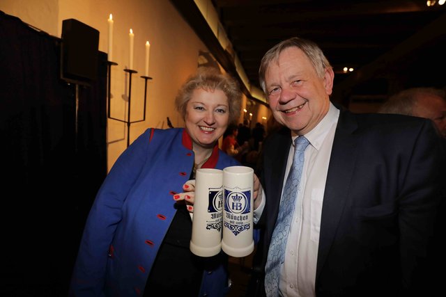 Kaiserbock 2018 im Rittersaal der Nürnberger Kaiserburg. | Foto: Udo Dreier