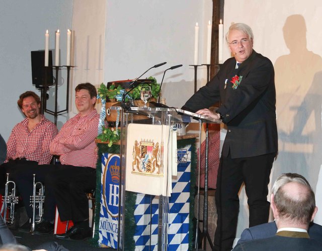 Kaiserbock 2018 im Rittersaal der Nürnberger Kaiserburg. | Foto: Udo Dreier