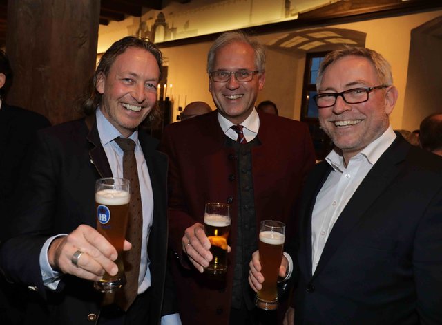 Kaiserbock 2018 im Rittersaal der Nürnberger Kaiserburg. | Foto: Udo Dreier