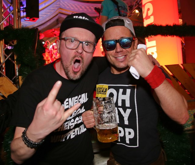 Kollegen! Jürgen ,,Honk" Kadel (li.) und Lorenz Büffel. | Foto: © Jürgen Friedrich