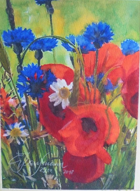Aquarell, Gunter Kaufmann