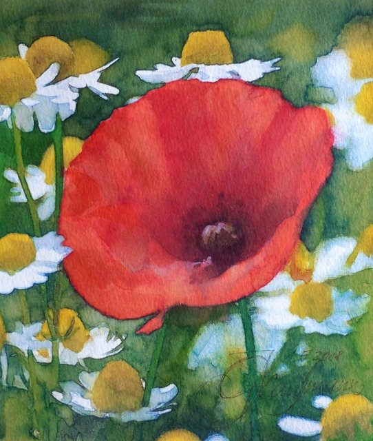 Aquarell, Gunter Kaufmann