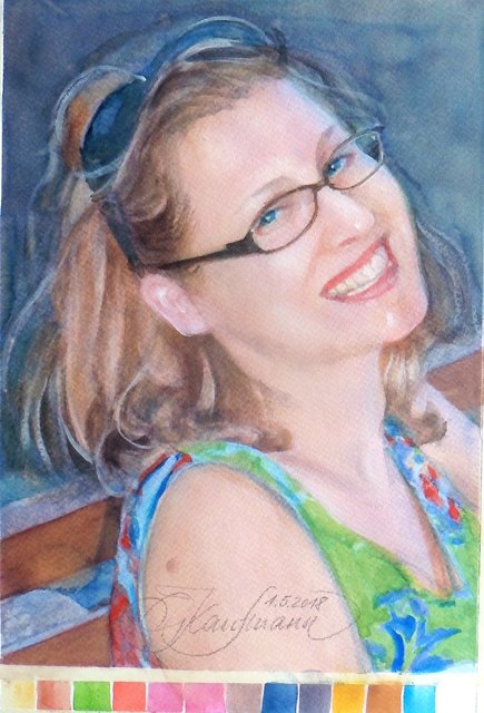 Aquarell, Gunter Kaufmann