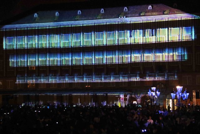 Blaue Nacht 2018 in Nürnberg. | Foto: Udo Dreier