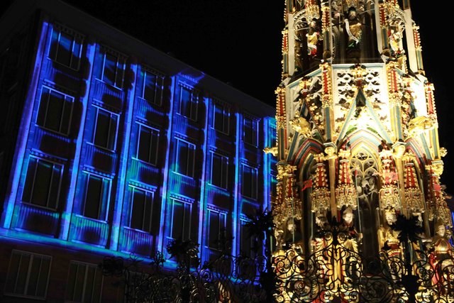 Blaue Nacht in Nürnberg 2018. | Foto: Udo Dreier