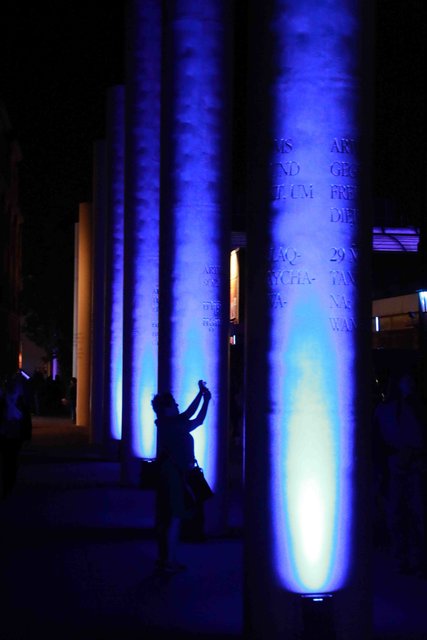 Blaue Nacht in Nürnberg 2018. | Foto: Udo Dreier