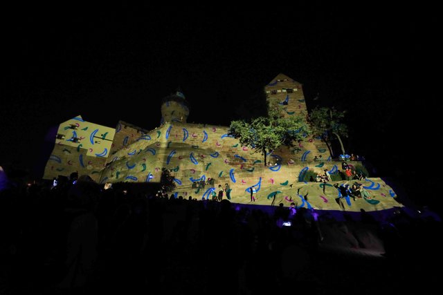Blaue Nacht in Nürnberg 2018. | Foto: Udo Dreier