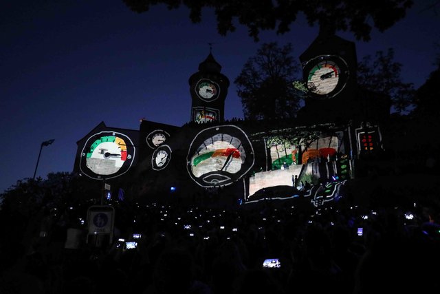 Blaue Nacht 2018 in Nürnberg. | Foto: Udo Dreier