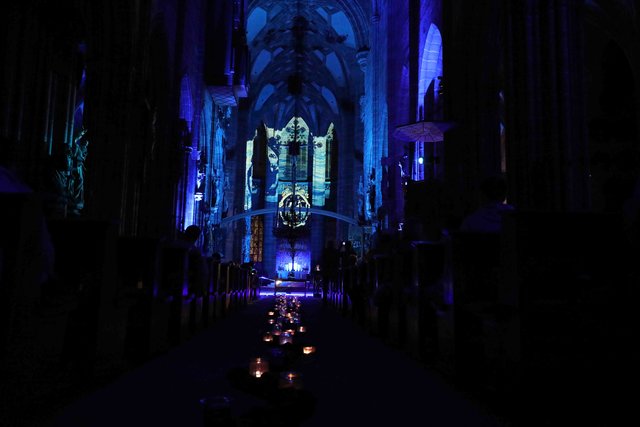 Blaue Nacht 2018 in Nürnberg. | Foto: Udo Dreier
