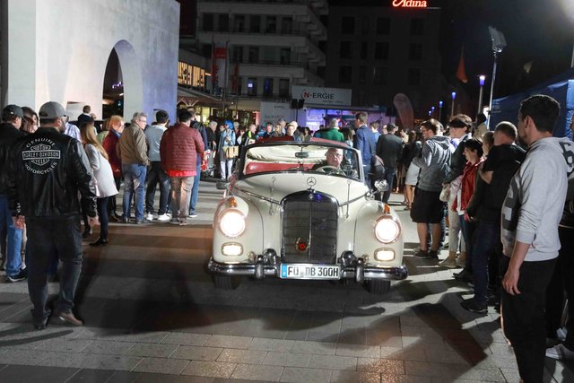 Blaue Nacht in Nürnberg 2018. | Foto: Udo Dreier