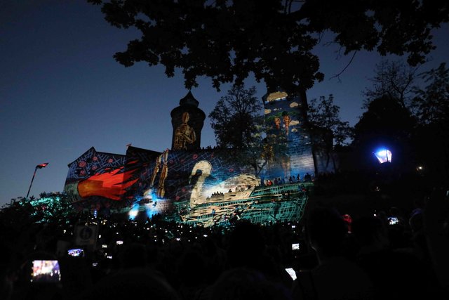 Blaue Nacht 2018 in Nürnberg. | Foto: Udo Dreier