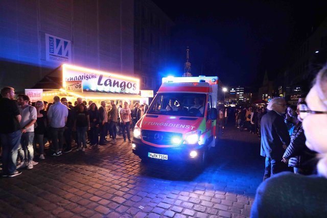 Blaue Nacht in Nürnberg 2018. | Foto: Udo Dreier