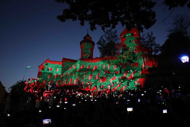 Blaue Nacht 2018 in Nürnberg. | Foto: Udo Dreier