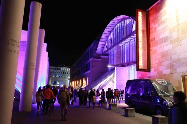Blaue Nacht in Nürnberg 2018. | Foto: Udo Dreier