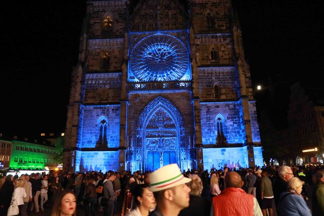 Blaue Nacht in Nürnberg 2018. | Foto: Udo Dreier