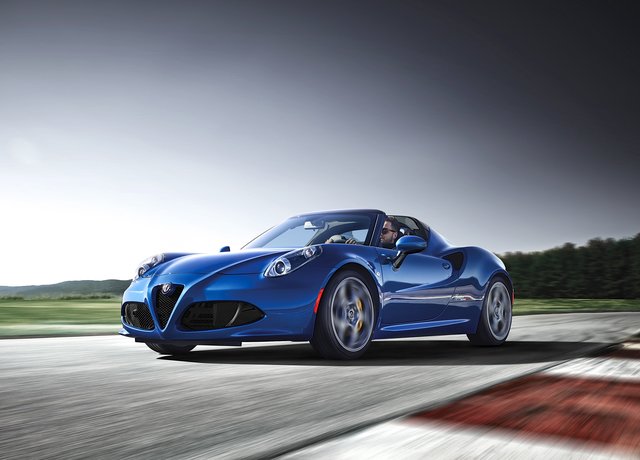 Alfa Romeo 4C Spider Italia. Foto: Auto-Medienportal.Net/Alfa Romeo