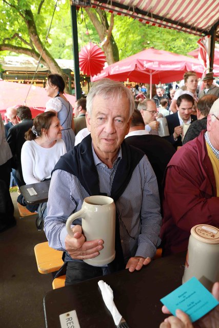 Ex-Siemens-Vorstandschef Heinrich von Pierer ist seit Jahrzehnten ein treuer Bergfreund. Foto: Udo Dreier