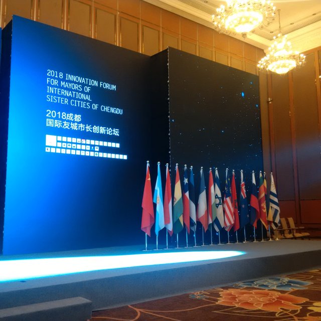Wirtschaftsdelegation aus Nürnberg besucht das ,,2018 Innovation Forum for Mayors of International Sister Cities of Chengdu". | Foto: Dr. Michael Fraas