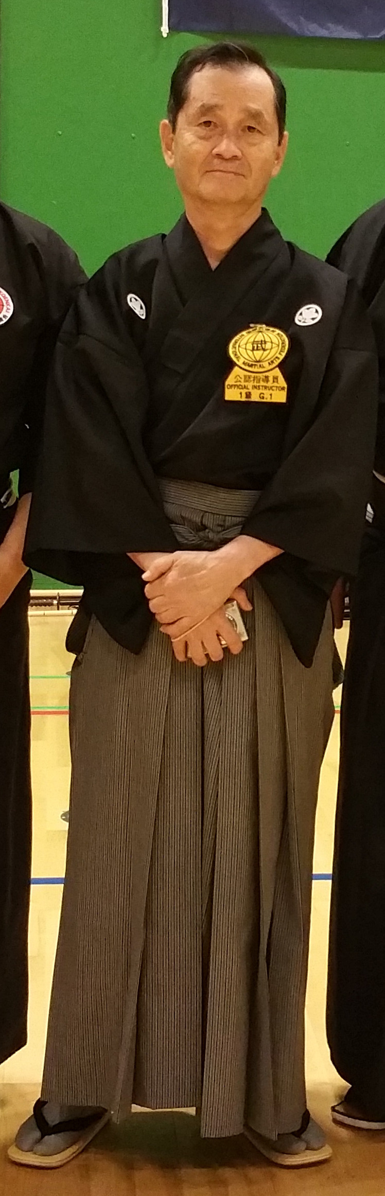 Iaido-Meister Shihan Kumazawa Kyoshi.