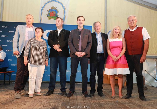 Foto: Udo Dreier - 21.06.2018 - Nürnberg - Eibach - Festzelt - Erster öffentlicher Festzeltauftritt von Ministerpräsident Dr. Markus Söder in Nürnberg  - 