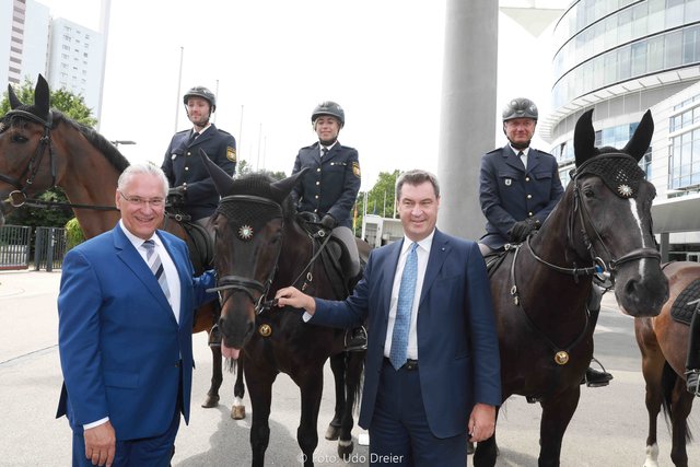 1. Tag der Bayerischen Polizei in Nürnberg mit buntem Rahmenprogramm. | Foto: Udo Dreier