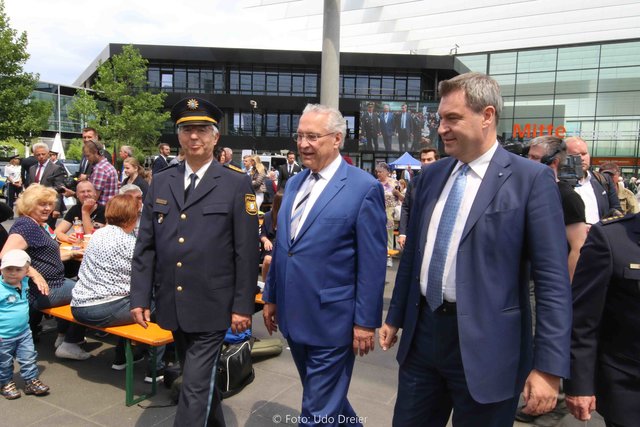 1. Tag der Bayerischen Polizei in Nürnberg mit buntem Rahmenprogramm. | Foto: Udo Dreier