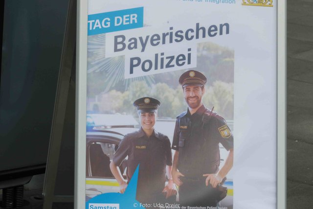 1. Tag der Bayerischen Polizei in Nürnberg mit buntem Rahmenprogramm. | Foto: Udo Dreier