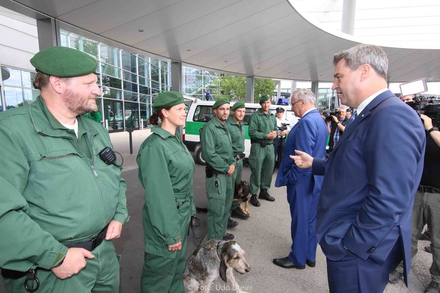 1. Tag der Bayerischen Polizei in Nürnberg mit buntem Rahmenprogramm. | Foto: Udo Dreier