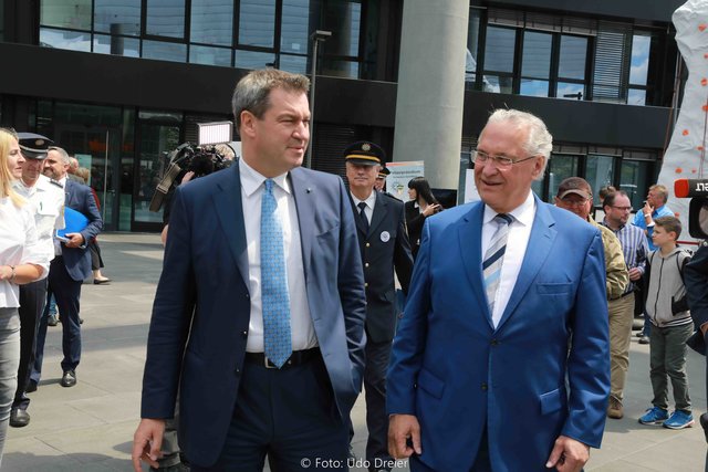 1. Tag der Bayerischen Polizei in Nürnberg mit buntem Rahmenprogramm. | Foto: Udo Dreier