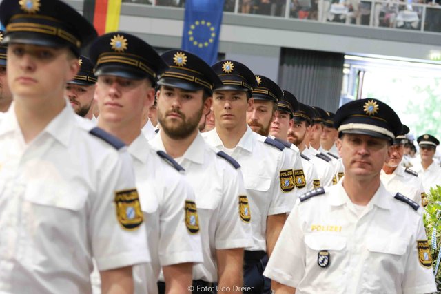 1. Tag der Bayerischen Polizei in Nürnberg mit buntem Rahmenprogramm. | Foto: Udo Dreier