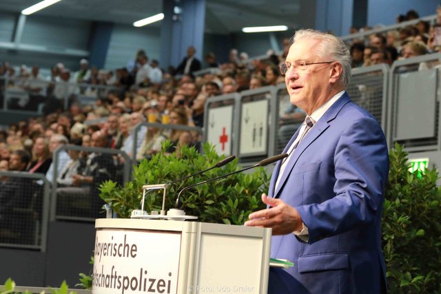 1. Tag der Bayerischen Polizei in Nürnberg mit buntem Rahmenprogramm. | Foto: Udo Dreier