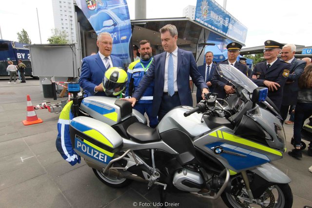1. Tag der Bayerischen Polizei in Nürnberg mit buntem Rahmenprogramm. | Foto: Udo Dreier