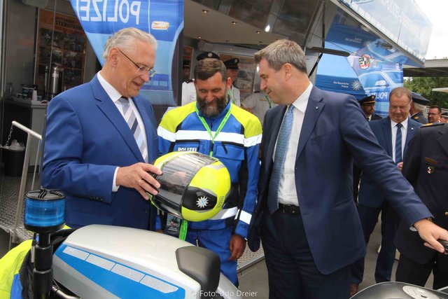 1. Tag der Bayerischen Polizei in Nürnberg mit buntem Rahmenprogramm. | Foto: Udo Dreier