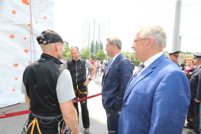 1. Tag der Bayerischen Polizei in Nürnberg mit buntem Rahmenprogramm. | Foto: Udo Dreier