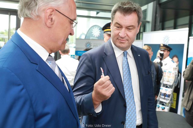 1. Tag der Bayerischen Polizei in Nürnberg mit buntem Rahmenprogramm. | Foto: Udo Dreier