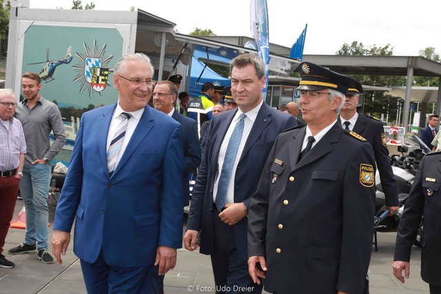 1. Tag der Bayerischen Polizei in Nürnberg mit buntem Rahmenprogramm. | Foto: Udo Dreier