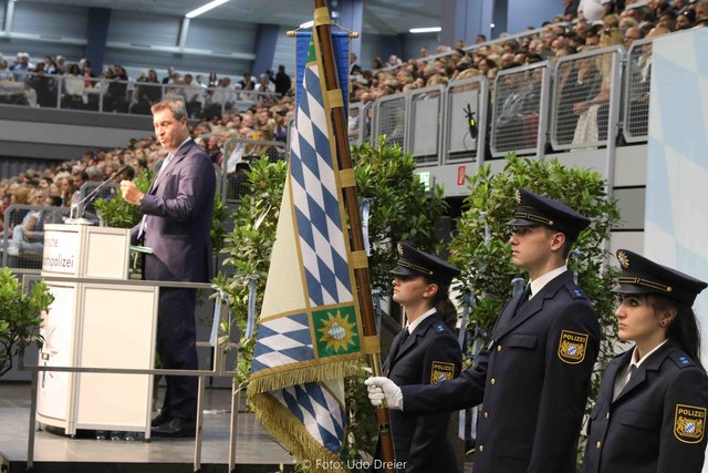 1. Tag der Bayerischen Polizei in Nürnberg mit buntem Rahmenprogramm. | Foto: Udo Dreier