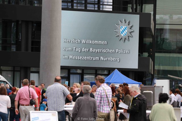 1. Tag der Bayerischen Polizei in Nürnberg mit buntem Rahmenprogramm. | Foto: Udo Dreier