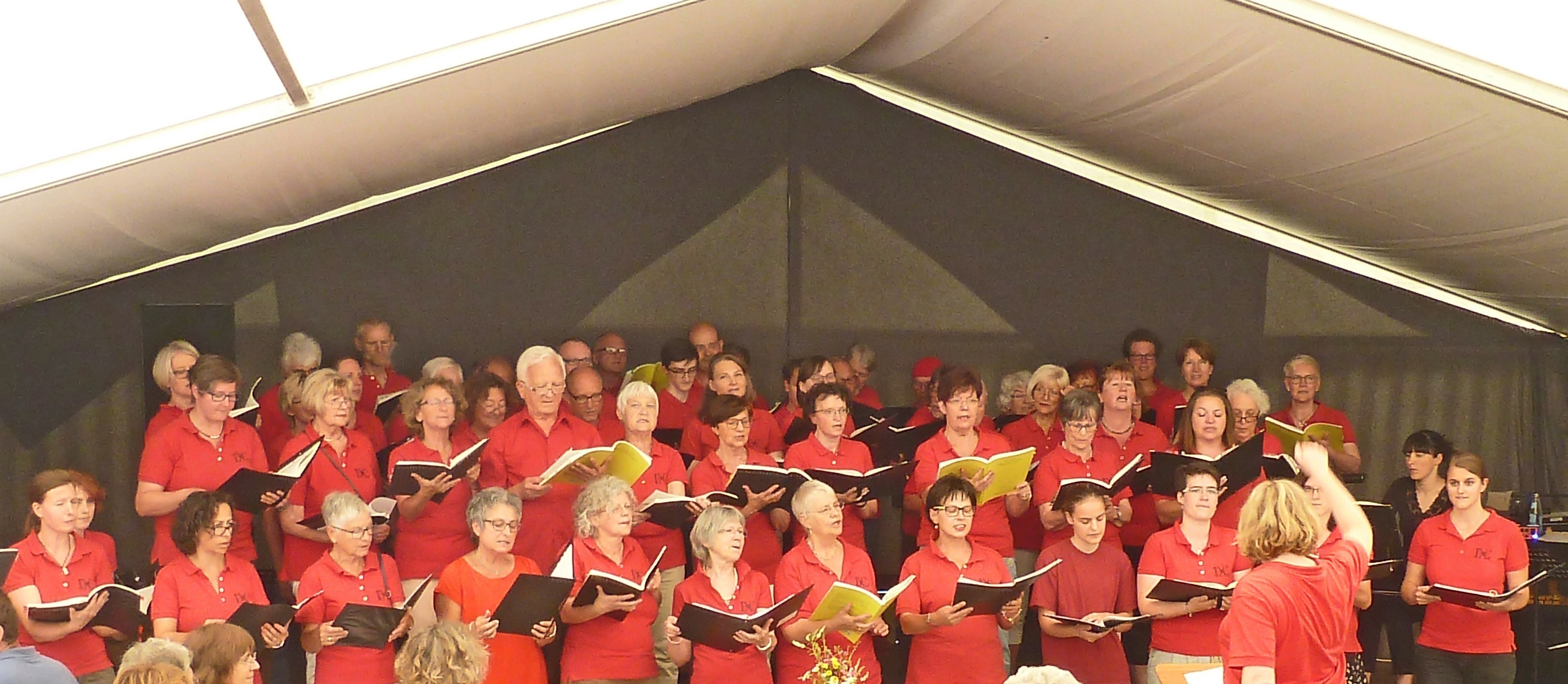 Der Dehnberger Hof Chor auf dem Münzinghof (Foto: DHC)