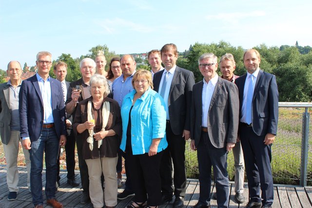 Die gesamte Arbeitsgruppe mit den Preisträgern.