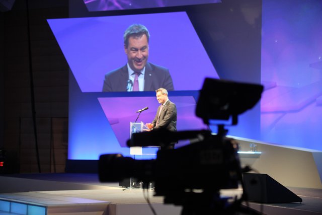 Eröffnung der 26. Lokalrundfunktage in Nürnberg am 3. Juli 2018. | Foto: Arthur Kreklau