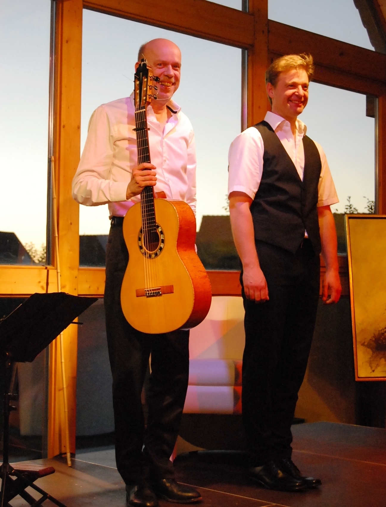 Klaus Jäckle und Tilman Lichdi