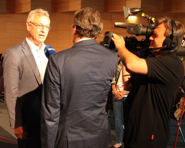 Siegfried Schneider im Interview. | Foto: Arthur Kreklau