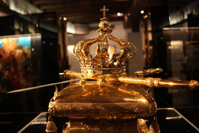 Aufsatz für beide Münchner Krönungswagen, 1813. | Foto: Arthur Kreklau