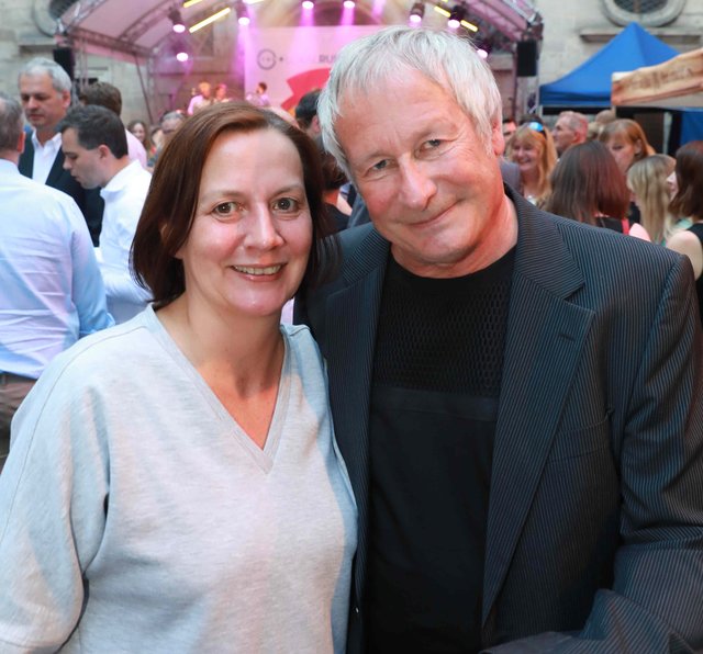 Zwei Nürnberger Radio-Legenden: die Moderatoren Petra Seel und Sigi Hoga von Radio F. | Foto: © Udo Dreier