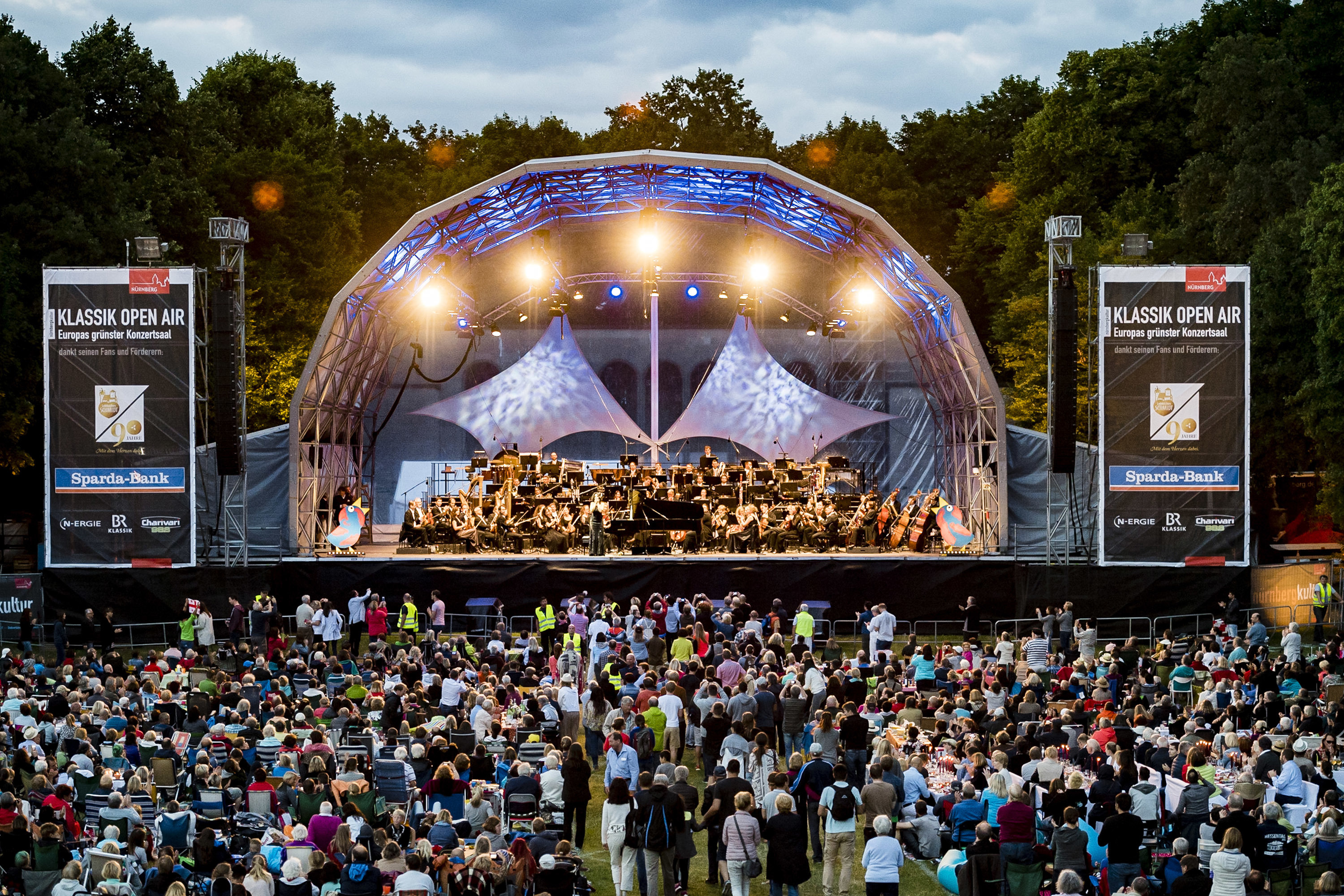 Klassik Open Air wieder am 22. Juli und 4. August 2018 im Luitpoldhain.